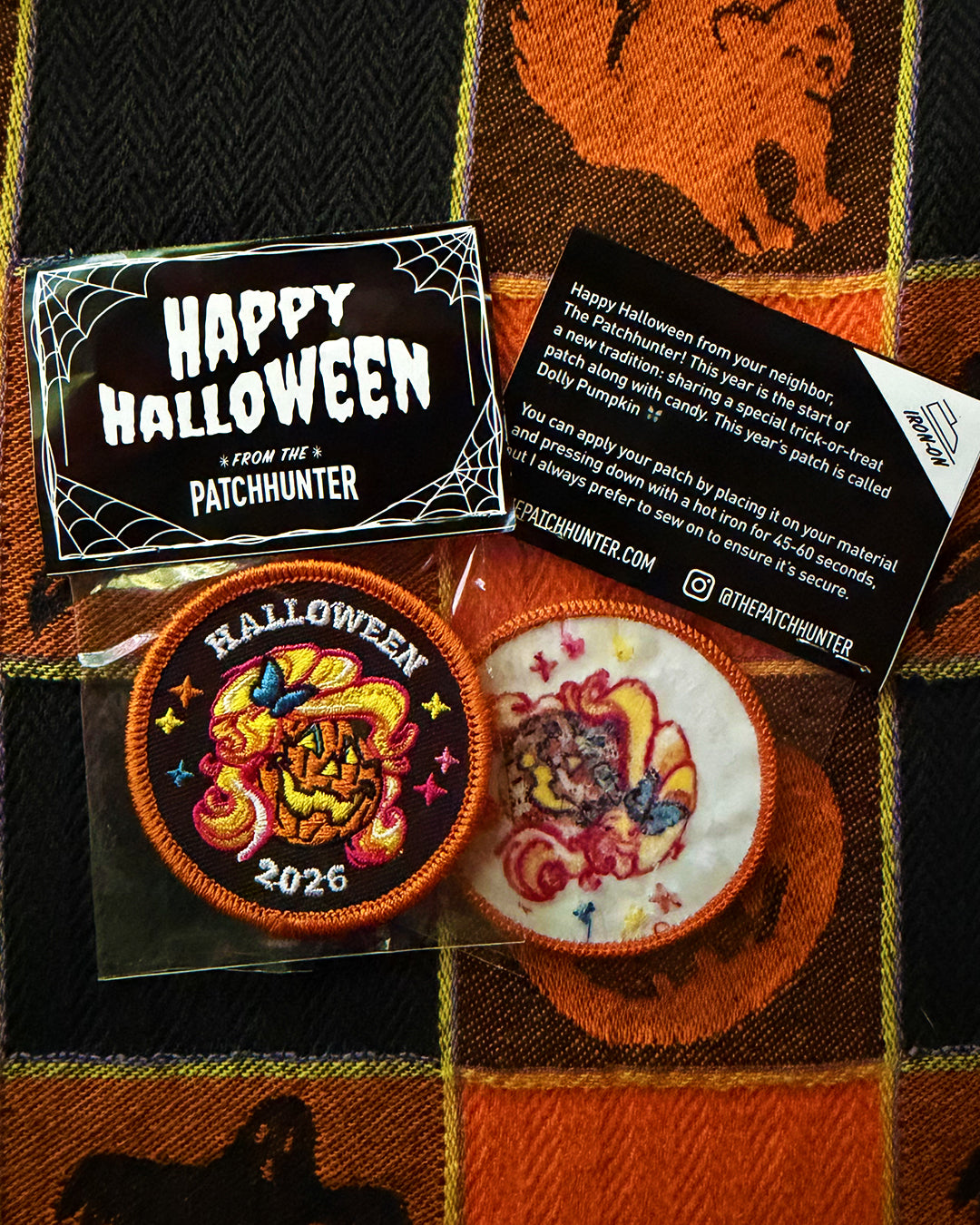 Dolly Pumpkin Halloween 2026 Patch