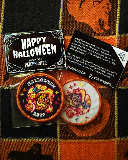 Dolly Pumpkin Halloween 2026 Patch