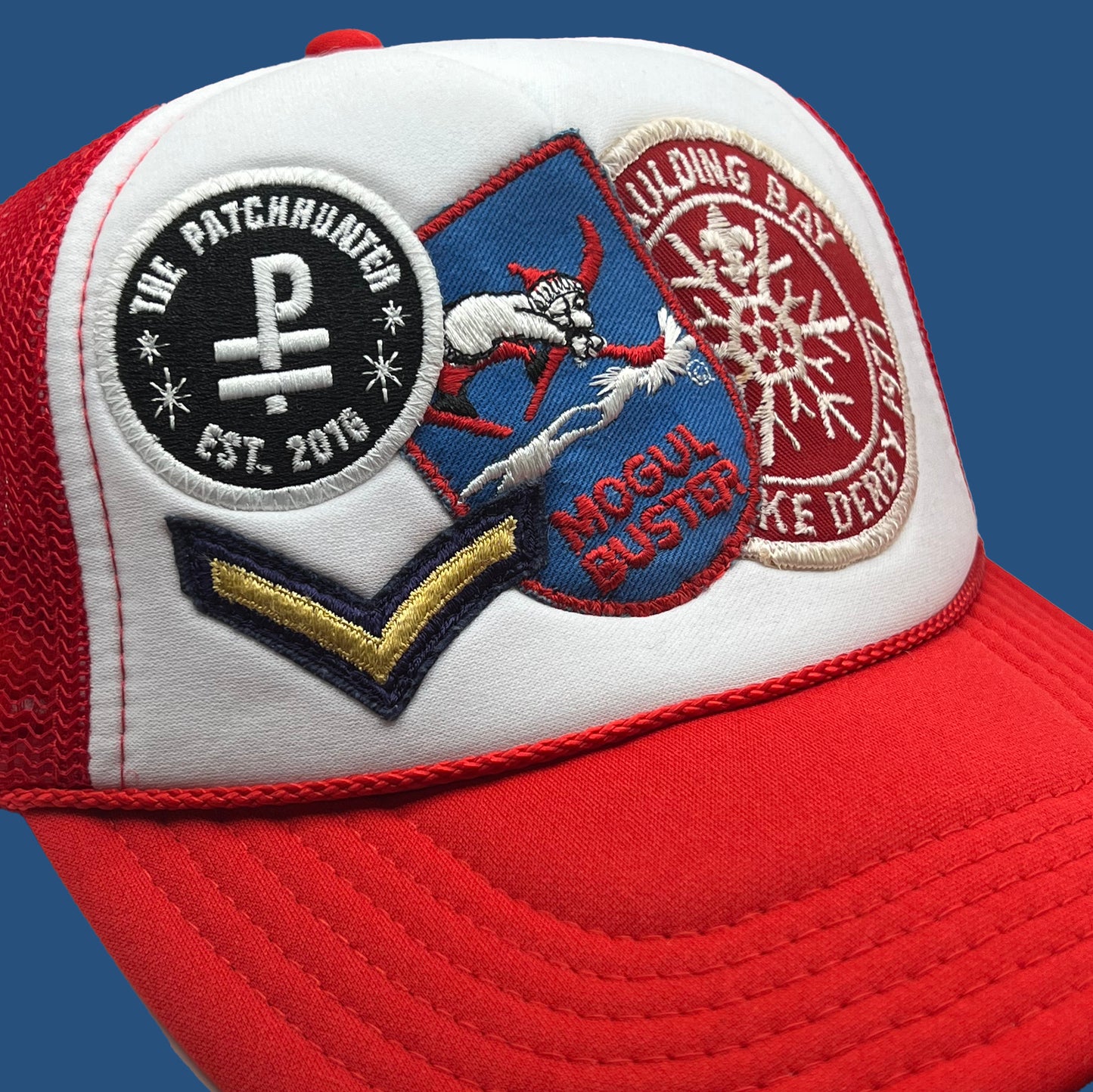 Mogul Buster Patched Trucker Hat