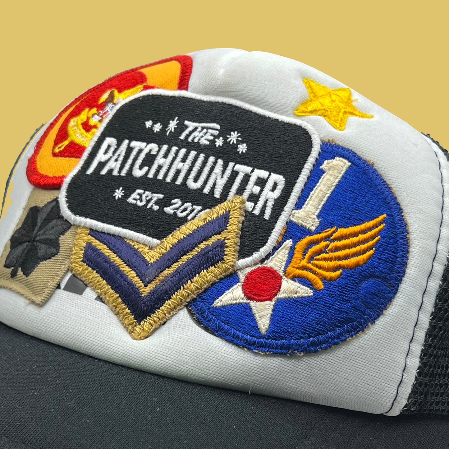 Number One Patched Trucker Hat