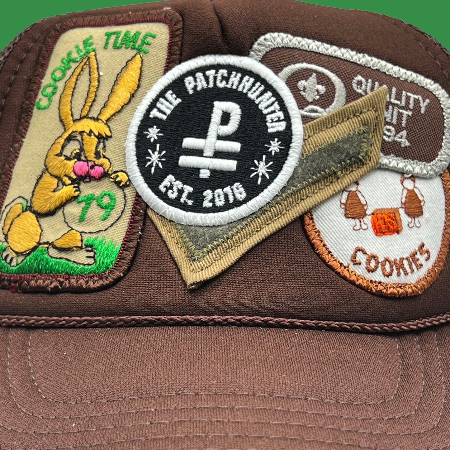 Bunny Patched Trucker Hat
