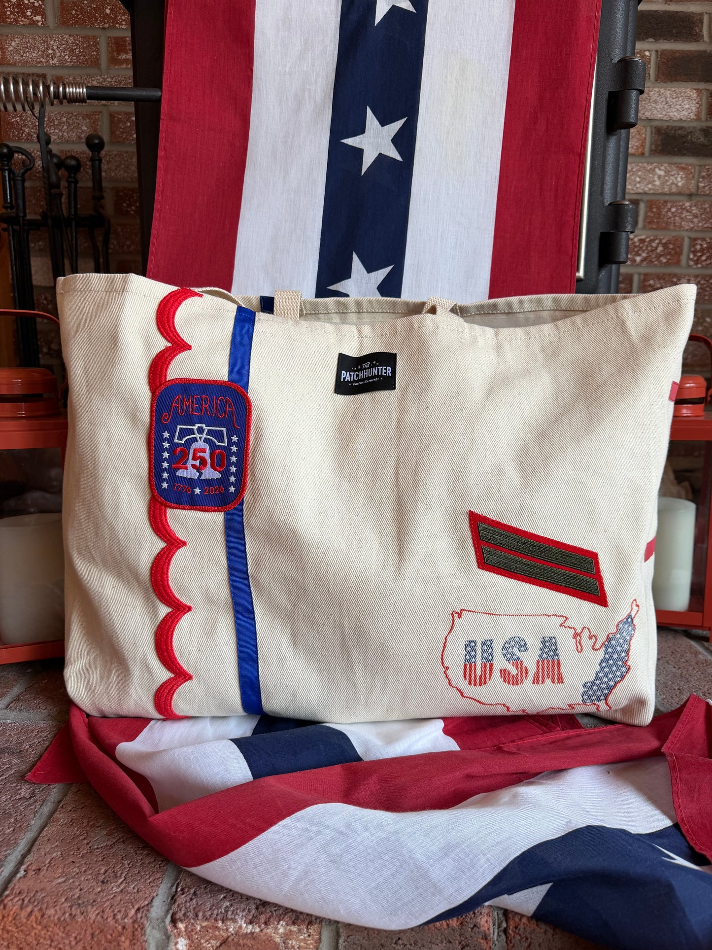 Spirit of 76 - Vintage Pennant Tote