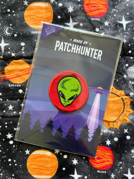 Little Green Alien Patch