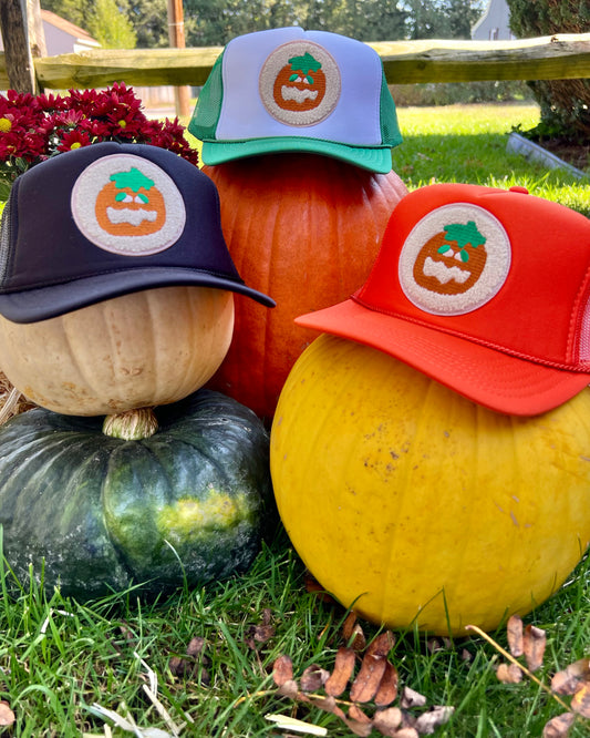 Pumpkin Trucker Hat