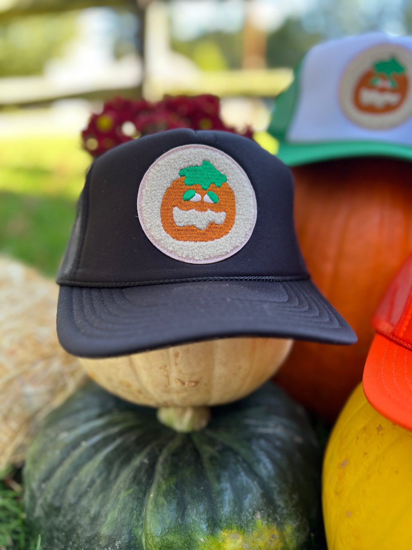 Pumpkin Trucker Hat