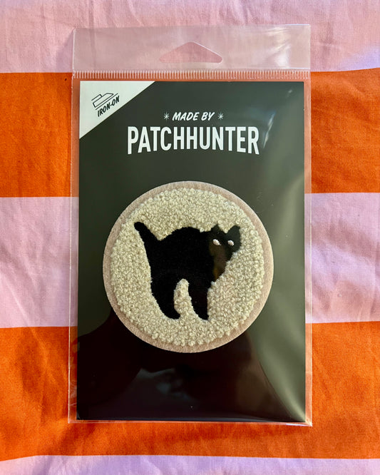 Black Cat Halloween Patch